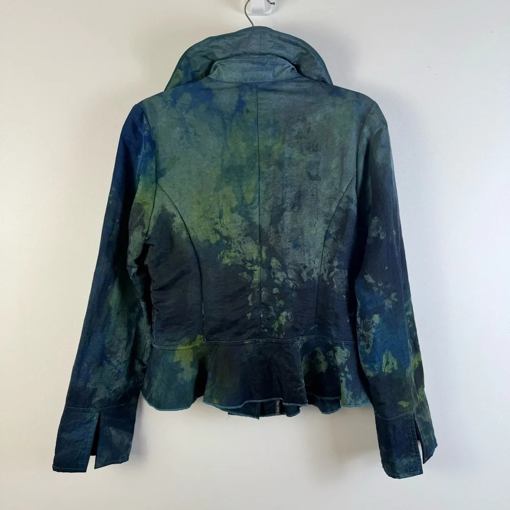 Julie and Martin Venzal The New Collection Laguna Beach Jacket Large Taffeta Vtg